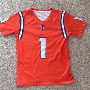 NWOT— Illini Orange Kids Sports Jersey